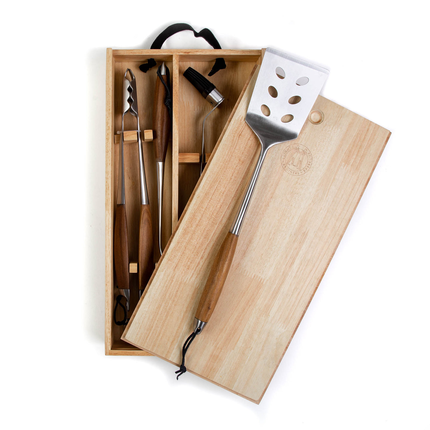 Bonded Teak, 4-Piece Grill Set