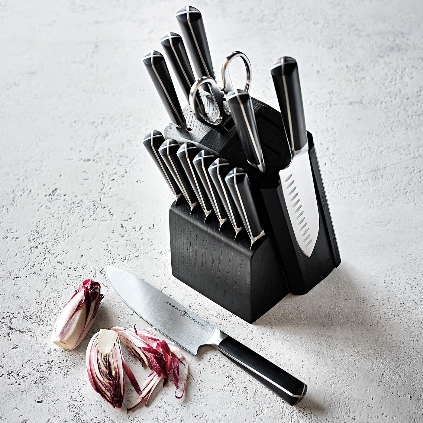 Crosstown, 15-Piece Knife Block Set