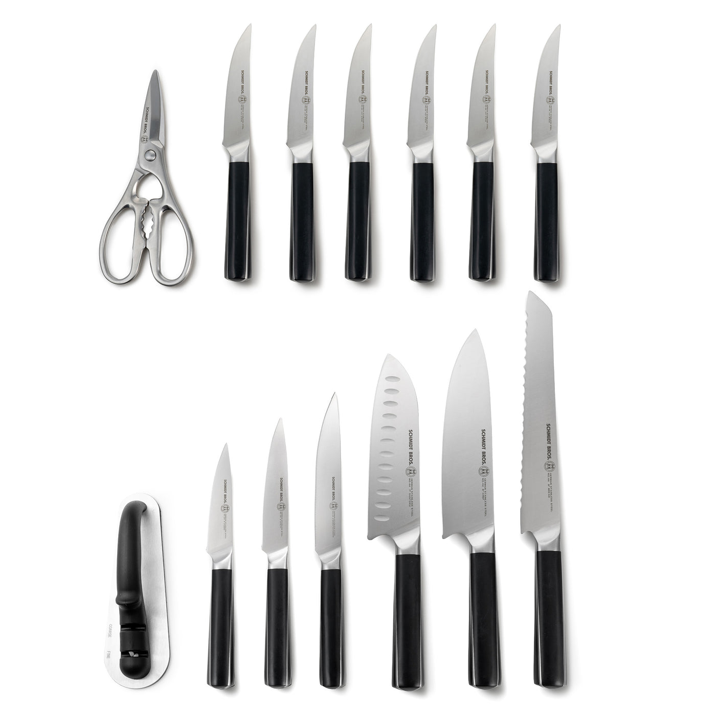Crosstown, 15-Piece Knife Block Set